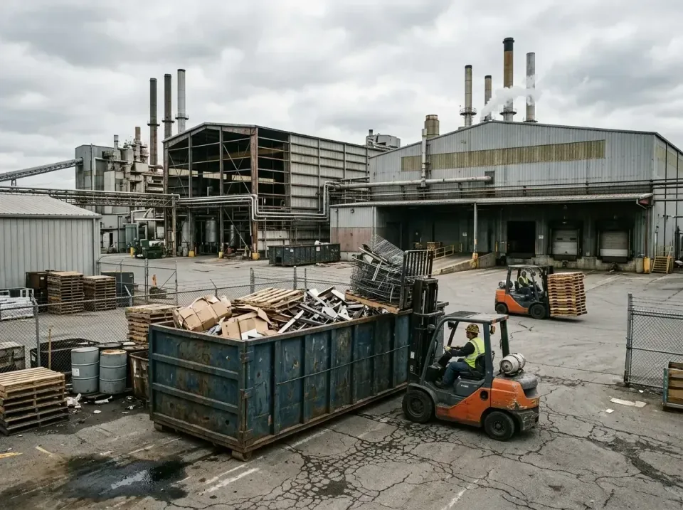 industrial-factory-scrap-conta-003 — frequently asked questions, Cheap Roll-off Dumpster Rentals in Utica, OH